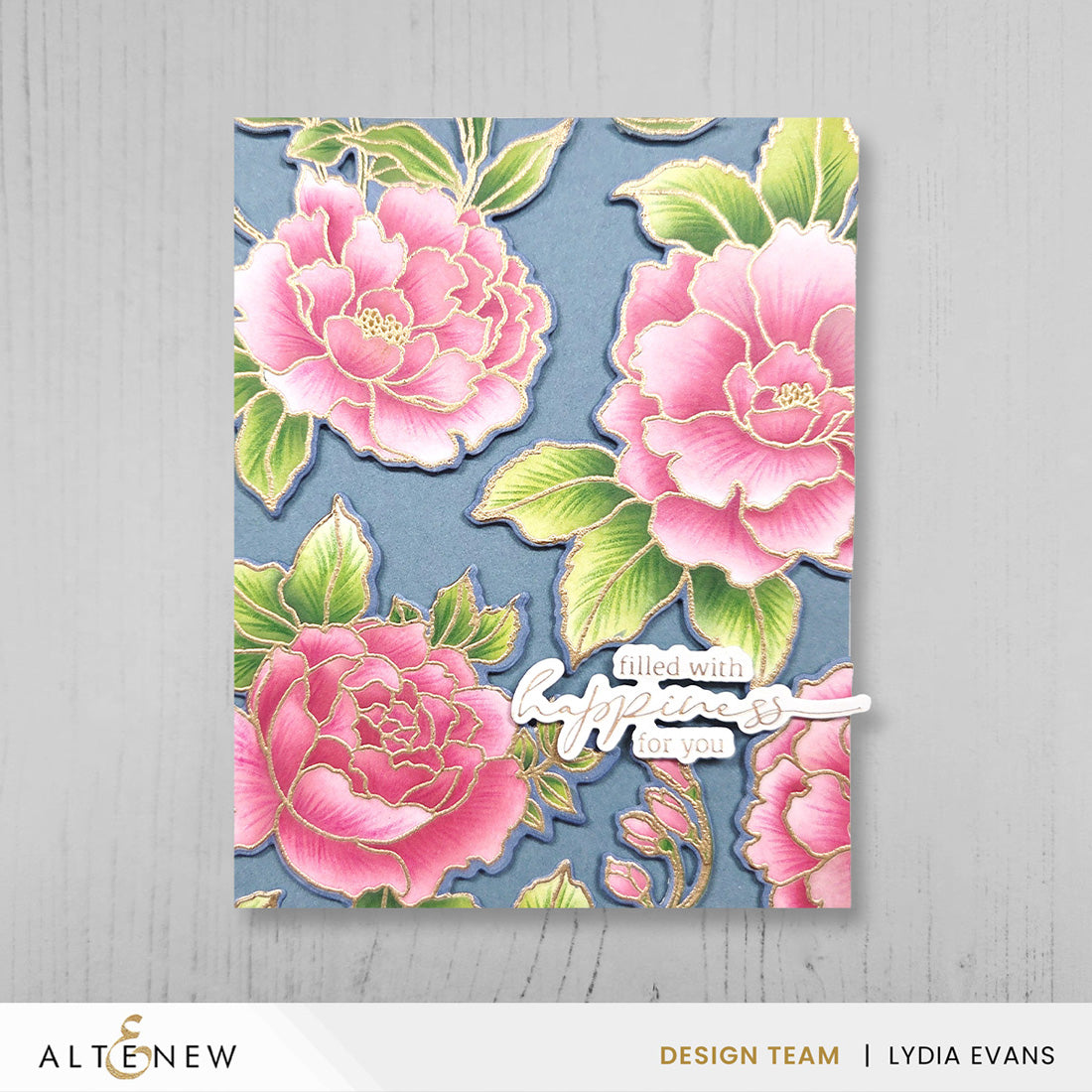 Altenew Build-A-Garden: Blossoming Trio & Add-on Die Bundle