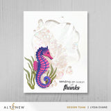 Altenew Mini Delight: Graceful Seahorse Stamp & Die Set