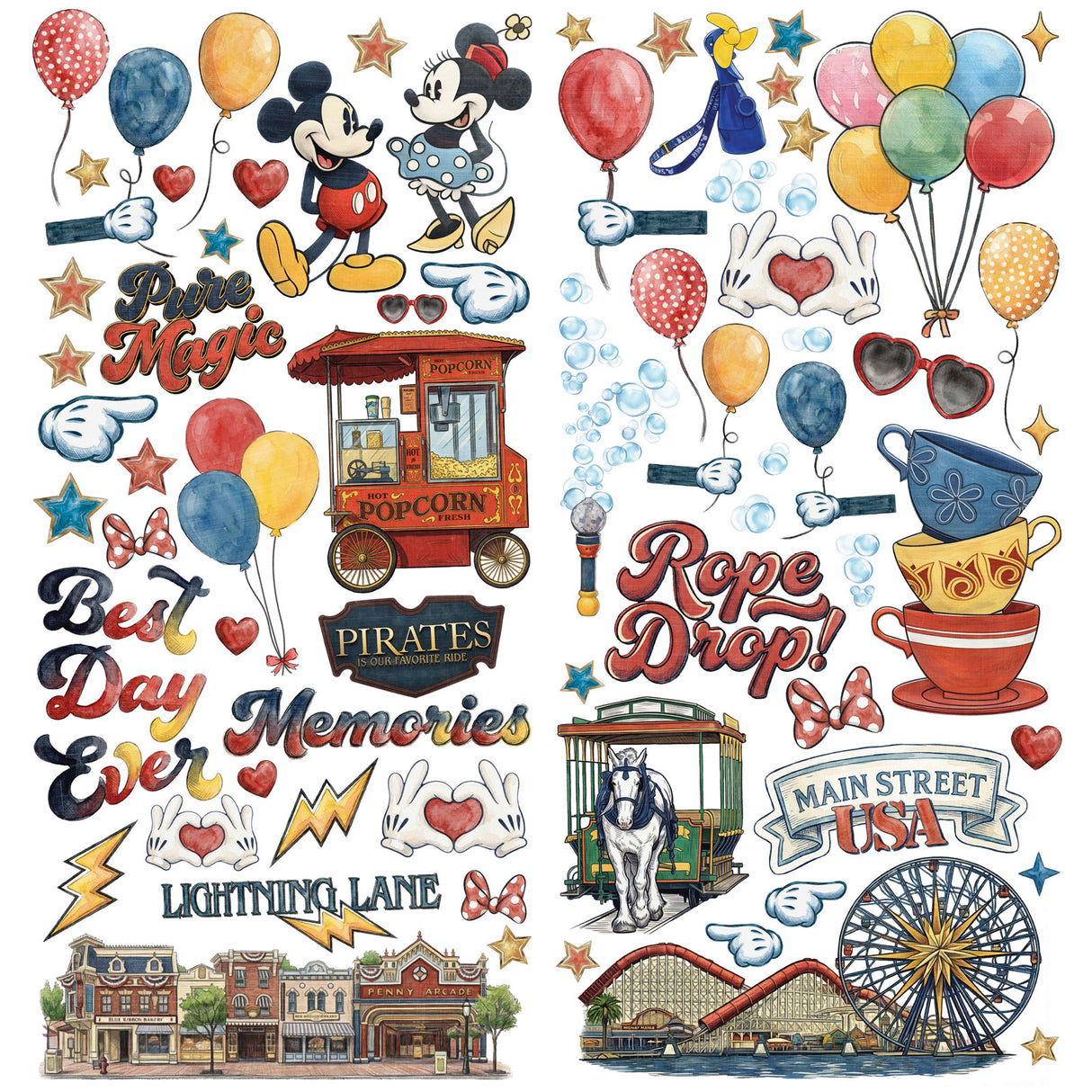 49 and Market Mouse & Co. Laser Cut Elements - MMC-37685