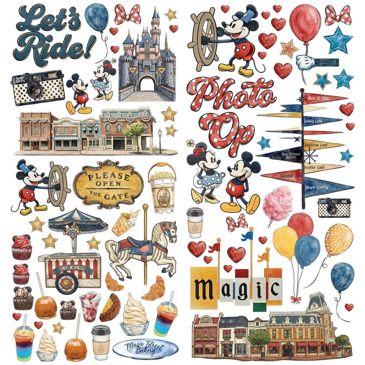 49 and Market Mouse & Co. Laser Cut Elements - MMC-37685