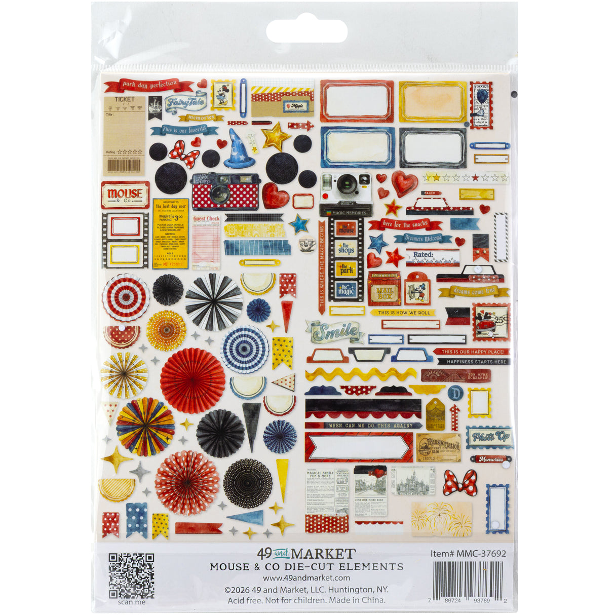 49 and Market Mouse & Co. Die-Cut Elements - MMC-37692