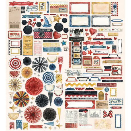 49 and Market Mouse & Co. Die-Cut Elements - MMC-37692