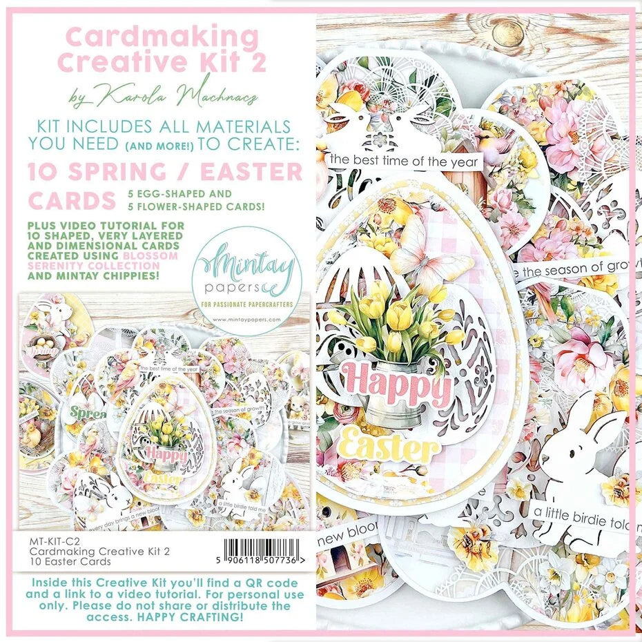 Mintay Creative Kit 2 Cardmaking 10 Easter Cards (MT-KIT-C2)