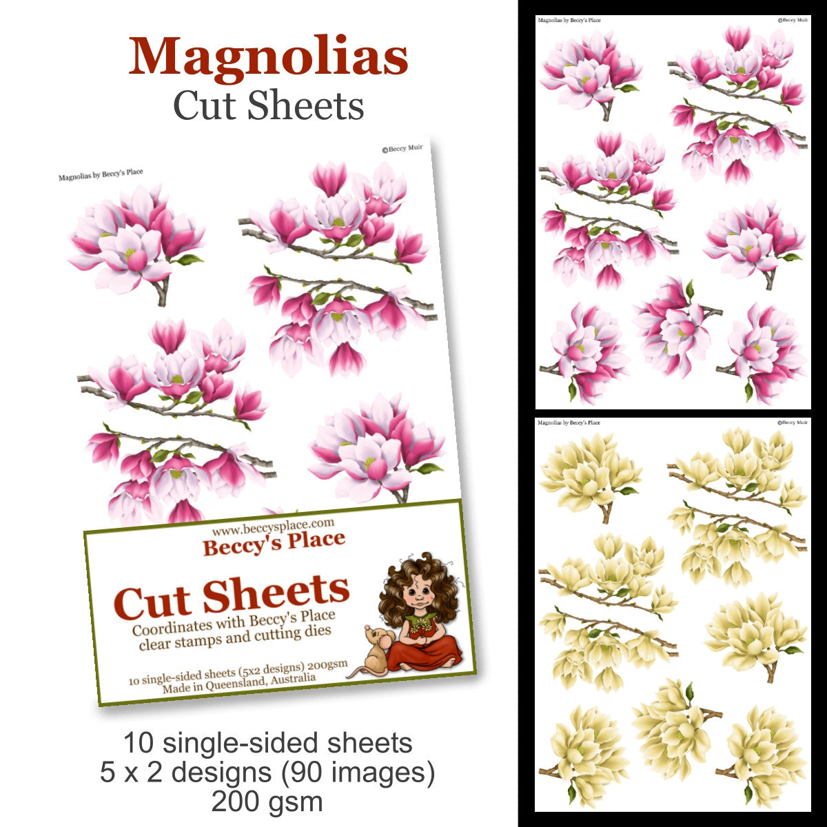 Beccy's place Magnolia Cut Sheets
