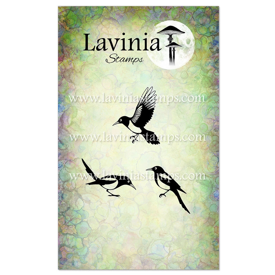 Lavinia Stamps Magpies Stamp LAV1028 Shipping In March