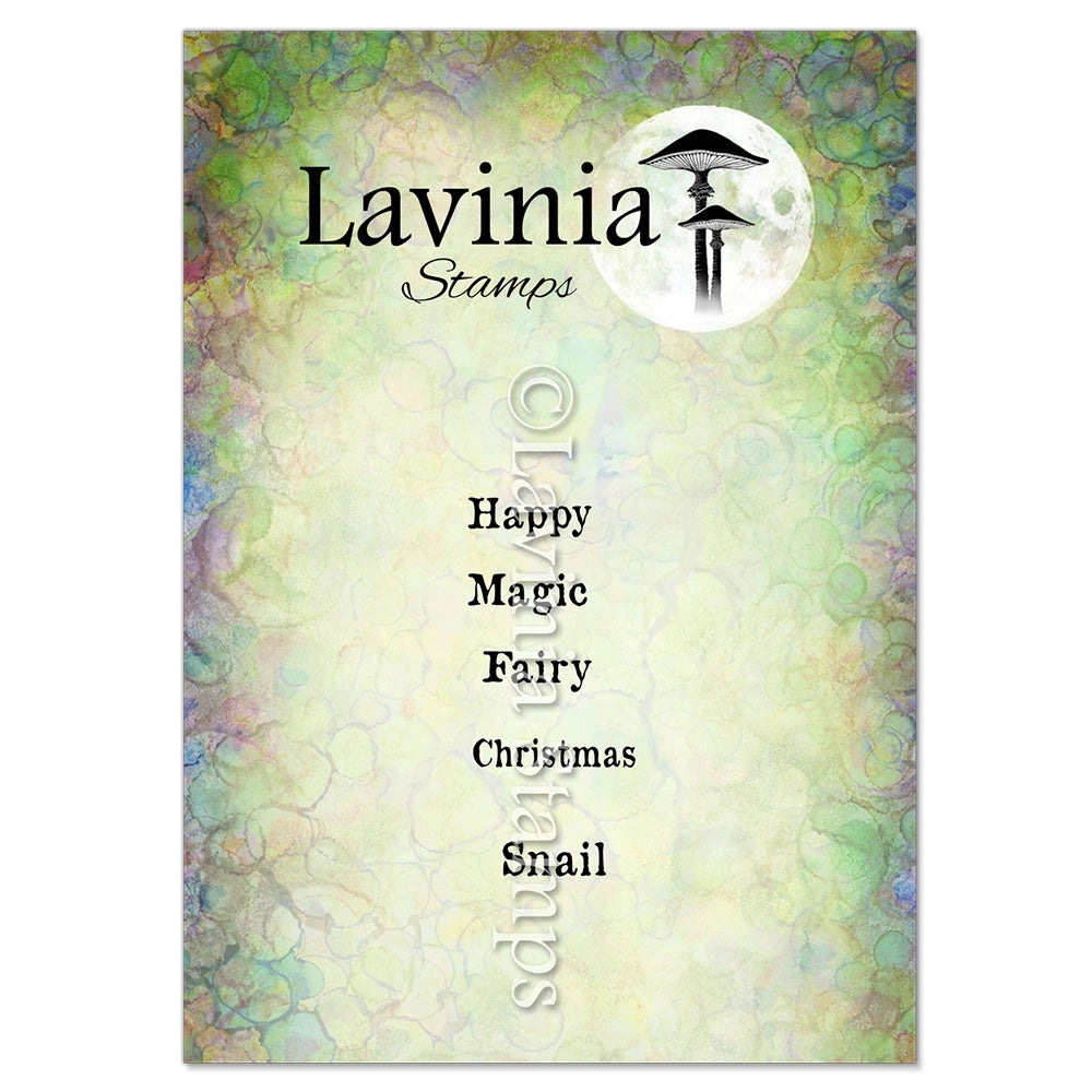 Lavinia Stamps Mailbox Names Stamp LAV1014