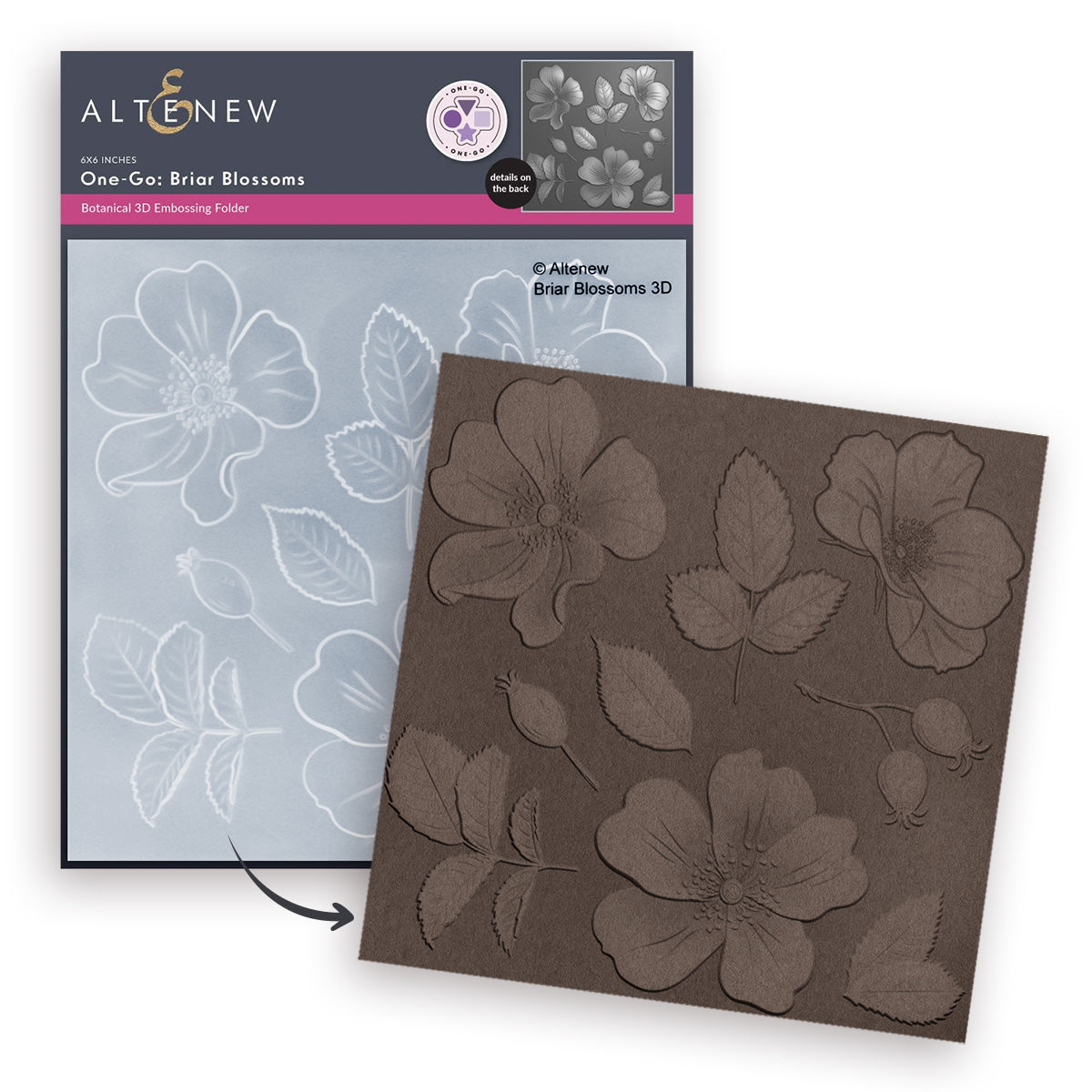 Altenew One-Go: Briar Blossoms - Complete Bundle - ALT10604BN