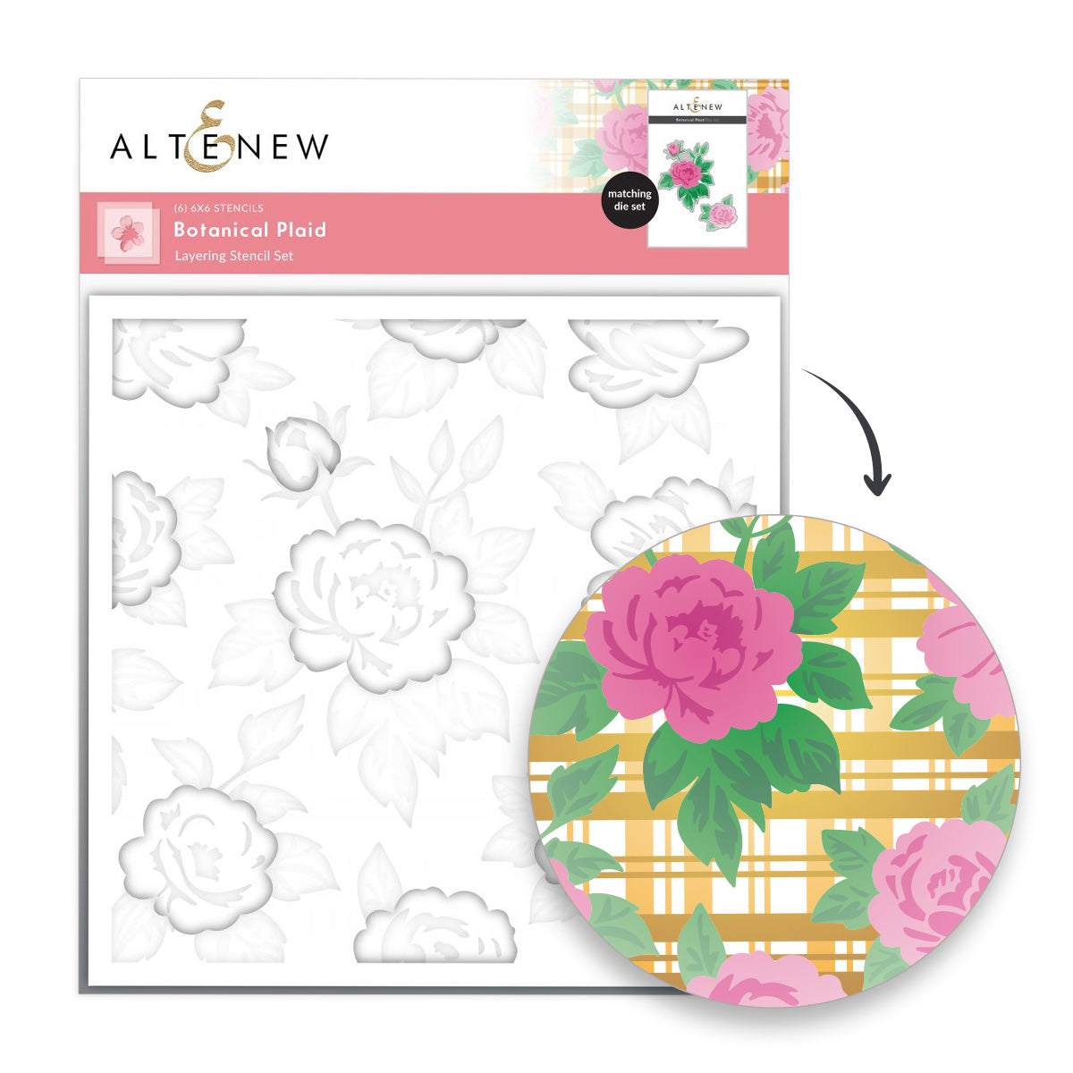 Altenew Botanical Plaid - Complete Bundle