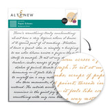 Altenew Paper Echoes Stencil