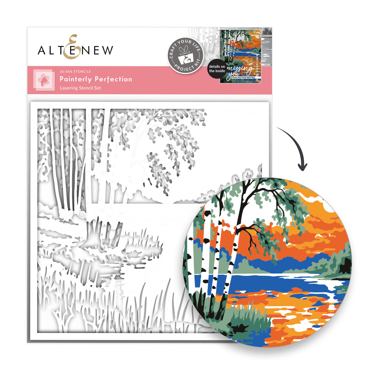 Altenew Craft Your Life Project Kit: Painterly Perfection - ALT11514BN