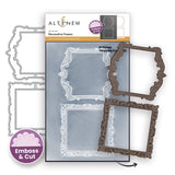 Altenew Decorative Frames 3D Embossing Folder & Die Set