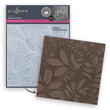 Altenew Craft Your Life Project Kit: Expressive Flora & Add-on Die Bundle - ALT11641BN