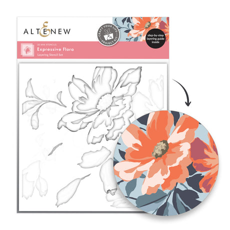 Altenew Craft Your Life Project Kit: Expressive Flora & Add-on Die Bundle - ALT11641BN