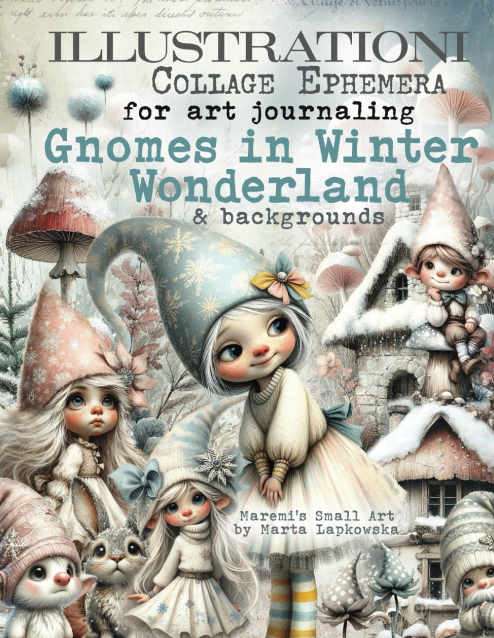 Maremi's Small Art - Gnomes in winter wonderland