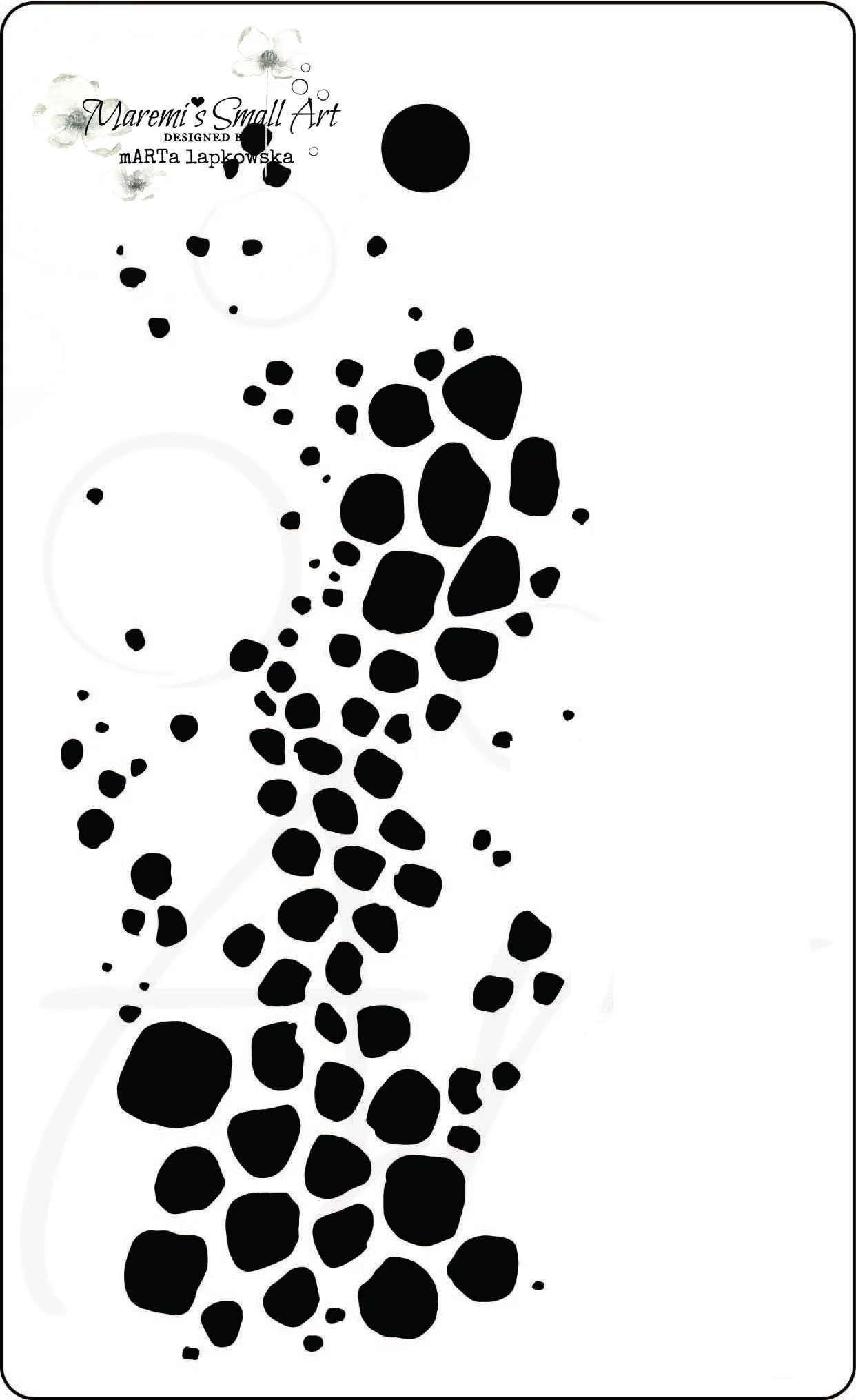 Maremi's Tag Stencil 'CELLS'