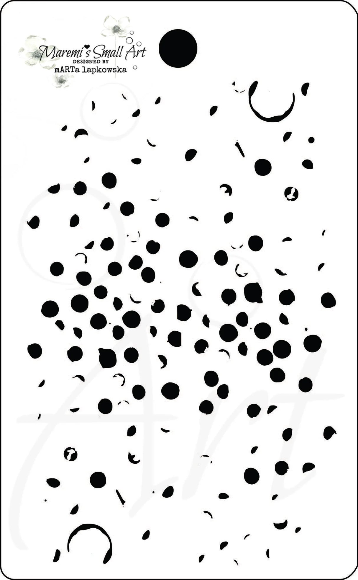 Maremi's Tag Stencil 'DOTS'