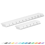 Glassboard Studio MegaMag Ruler Bundle - 6 and 12 inch