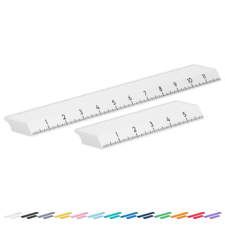 Glassboard Studio MegaMag Ruler Bundle - 6 and 12 inch