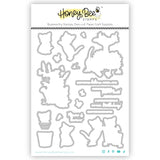 Honey Bee Stamps Meow & Furever - Coordinating Honey Cuts