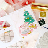 Pinkfresh Studio Interlaced Quatrefoil press plate & Die Bundle