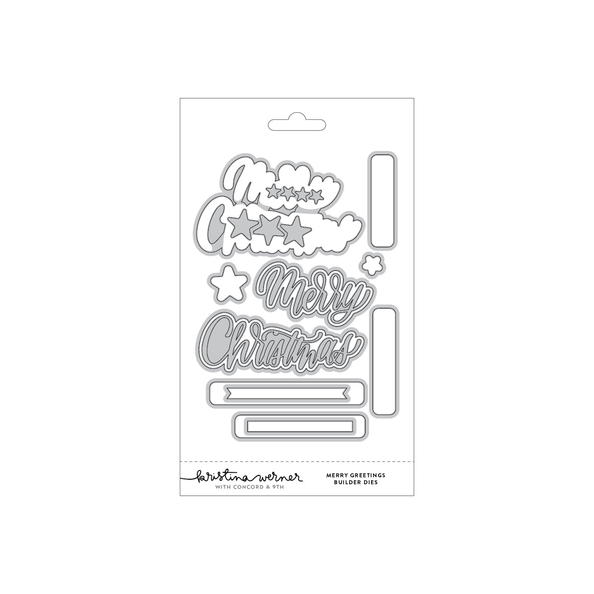 Concord & 9th Merry Greetings Builder Dies (set of 15)