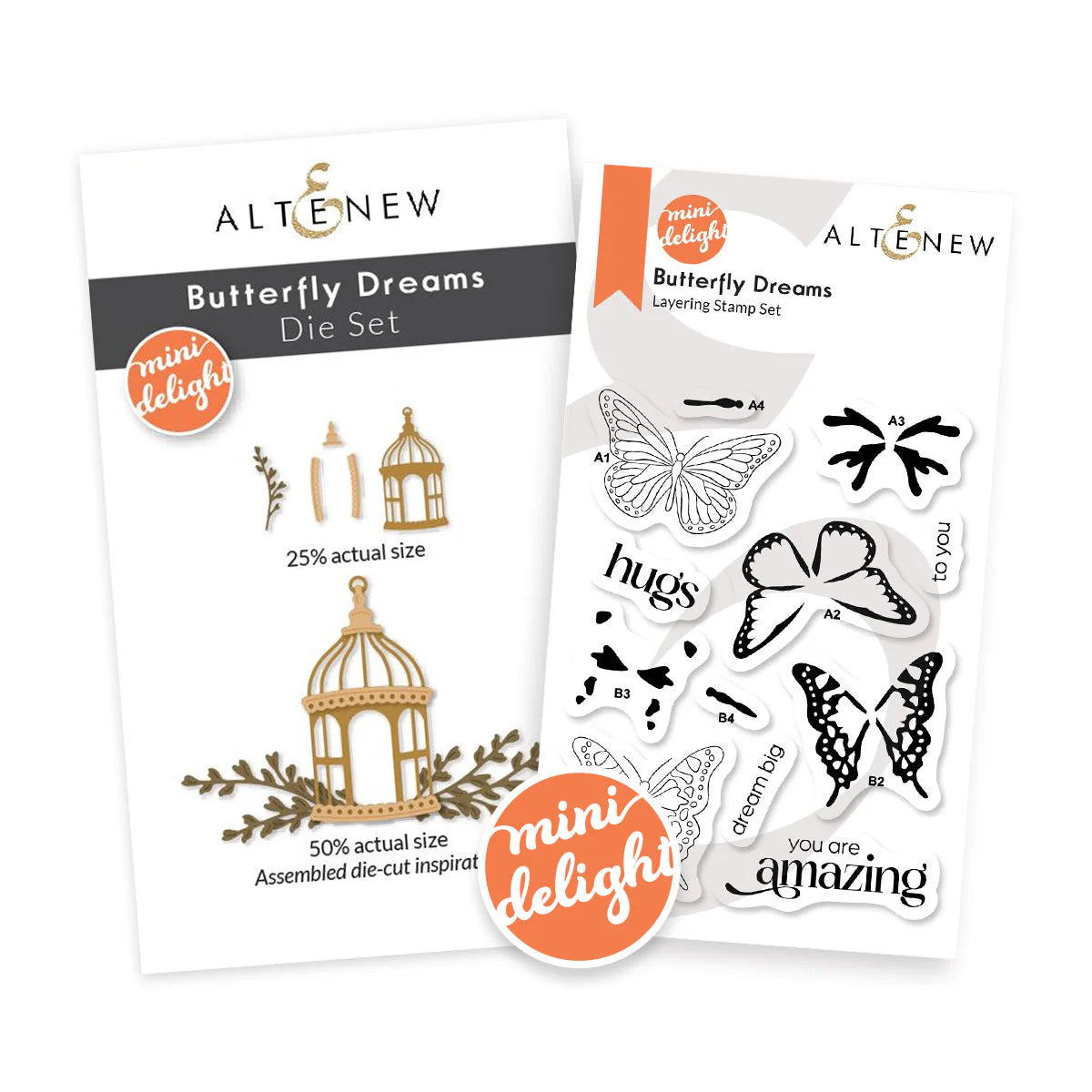 Altenew Mini Delight: Butterfly Dreams Stamp & Die Set