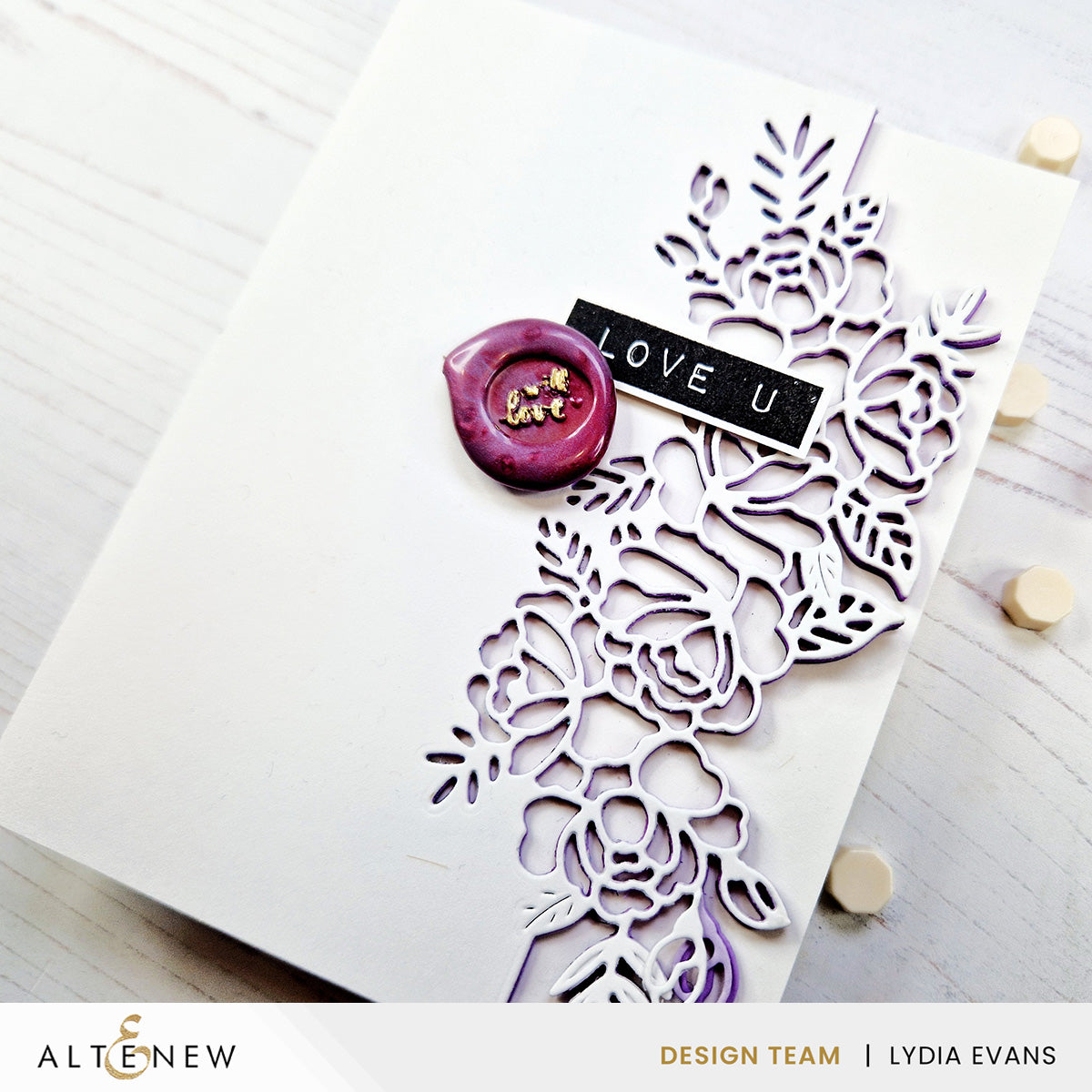 Altenew Mini With Love Wax Seal Stamp