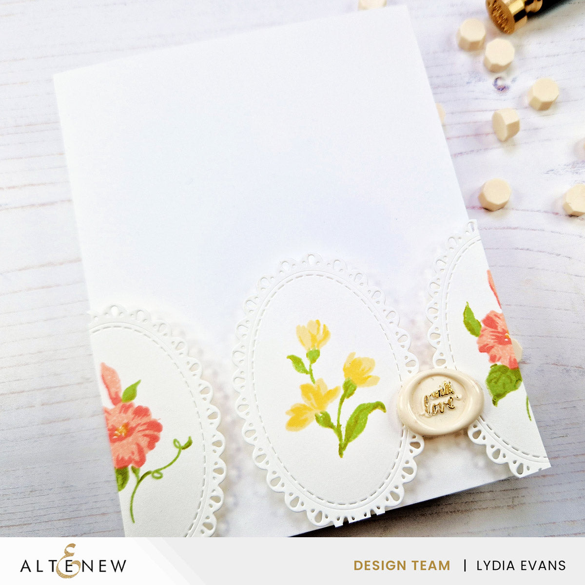 Altenew Mini With Love Wax Seal Stamp