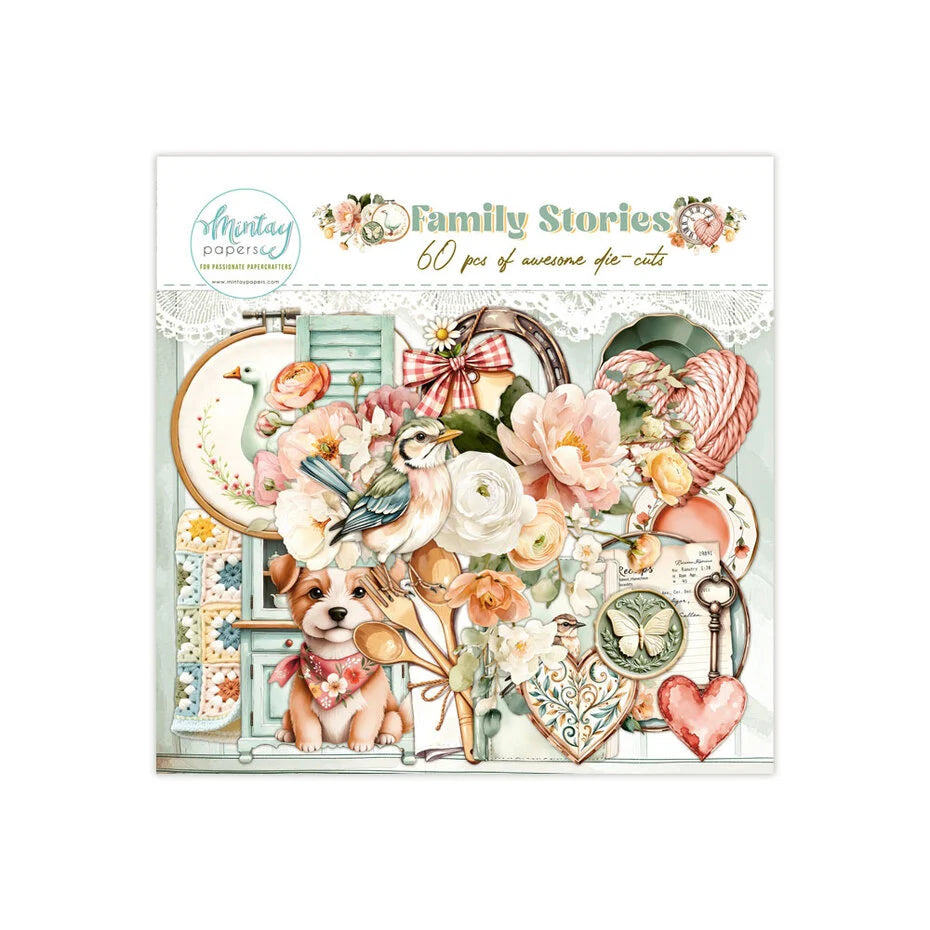 Mintay Family Stories Paper Die-Cuts (60pcs)