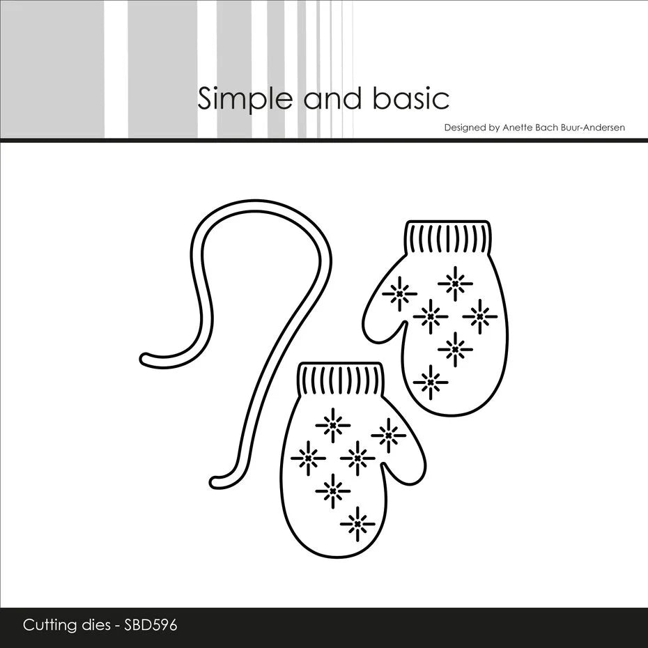 Simple and Basic Mittens Dies (SBD596)