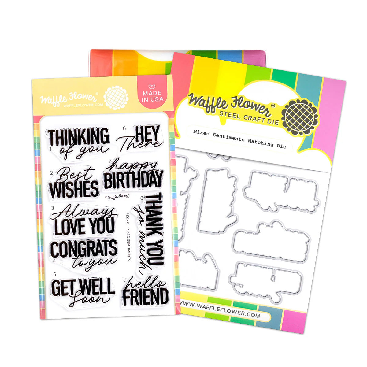 Waffle Flower Craft Mixed Sentiments Combo