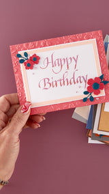 Spellbinders Upright Italic Everyday Sentiments Press + Foil Bundle by Paul Antonio