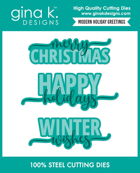 Gina K Designs Bundle-Modern Holiday Greetings