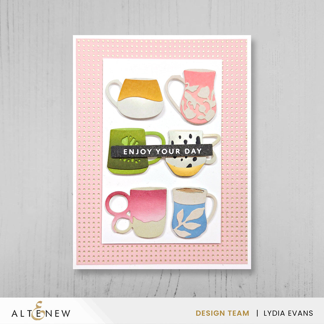 Altenew My Favorite Mugs Layering Die Set