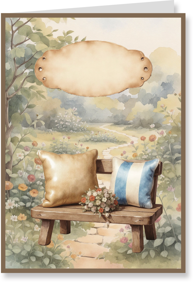 Creatief Art My Happy Little Garden Card Kit (RE2530-0191)