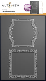 Altenew Decorative Frames 3D Embossing Folder & Die Set