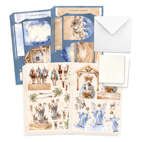 Katy Sue Designs Nativity Scenes Pop Up Card Making Kit