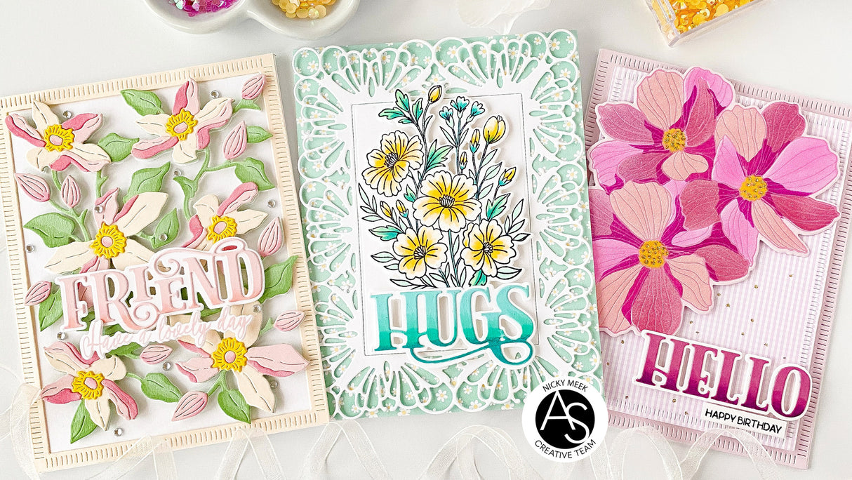 Alex Syberia Designs Clematis Die Set ASD-D-214