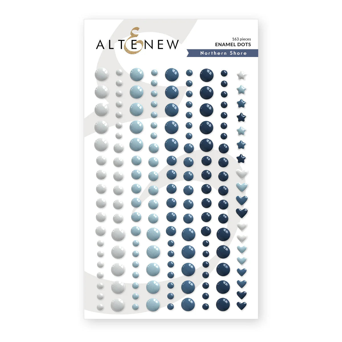 Altenew Northern Shore Enamel Dots