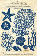 Graphic 45 Ocean Blue — Keepsake Kit with Exclusive Metal Die-Set
