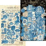 Graphic 45 Ocean Blue — Keepsake Kit with Exclusive Metal Die-Set