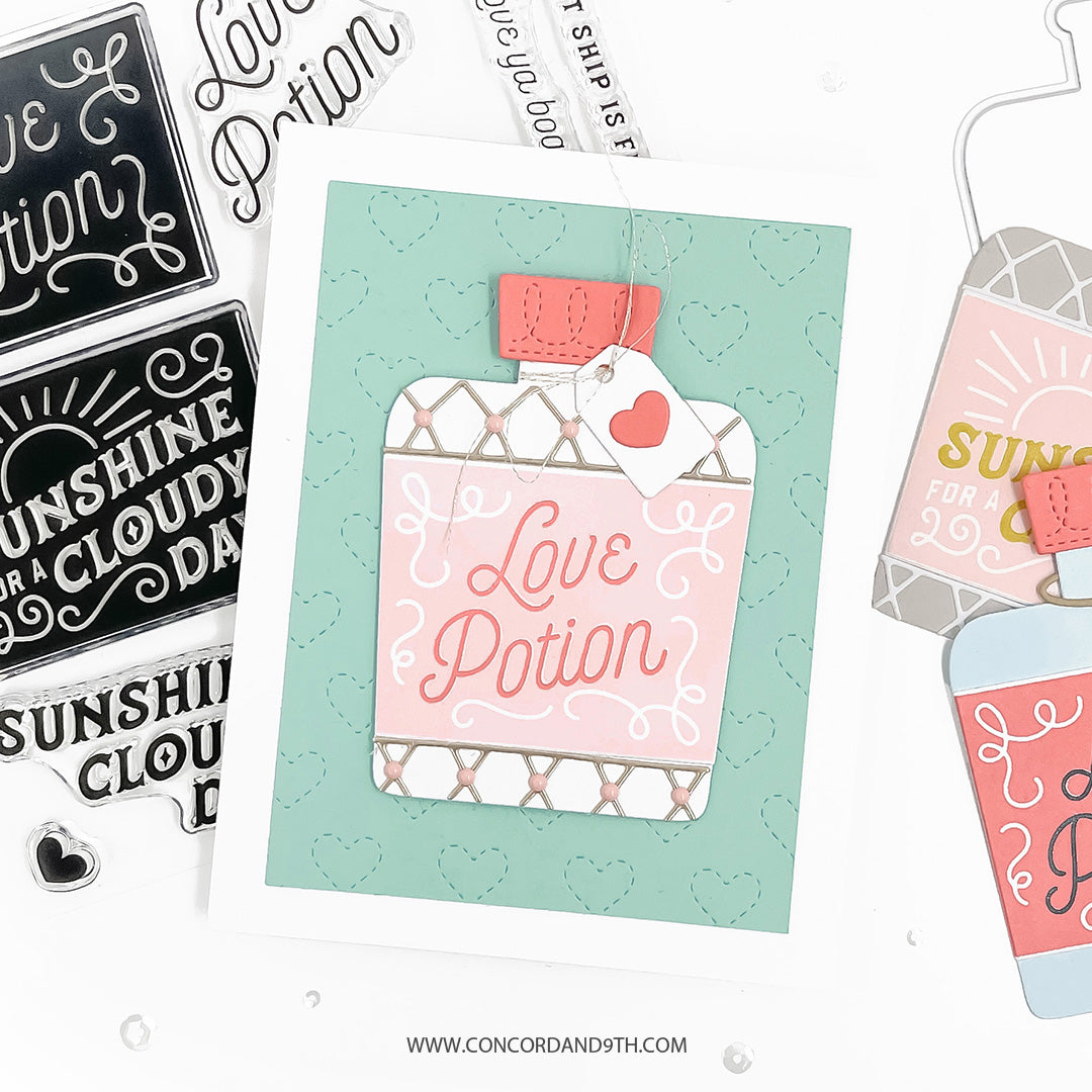 Concord & 9th Oceans & Potions Stamp Set (6 x 6) / Die Bundle