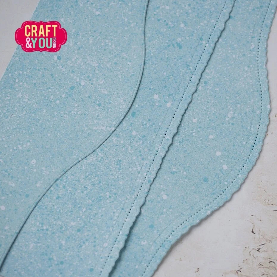 Craft & You Design Old Frame Borders Dies (CW365)
