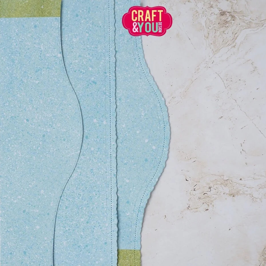 Craft & You Design Old Frame Borders Dies (CW365)