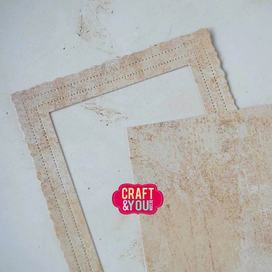 Craft & You Design Old Photo Frame Dies (CW364)