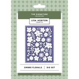 Lisa Horton Crafts The Signature Floral Cascade Layering Stencils & Ombre Florals Craft Dies