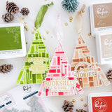 Pinkfresh Studio Tree of Tales stencil / Die Bundle