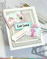 Waffle Flower Crafts Open Book Bookmark Die