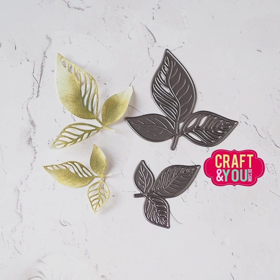 Craft & You Design Openwork Leaves by Gosia Dies (CW357)