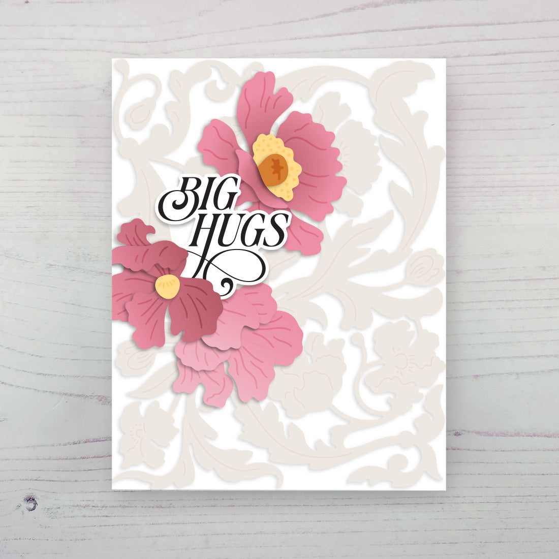 Altenew Ornamental Poppies Layering Die Set